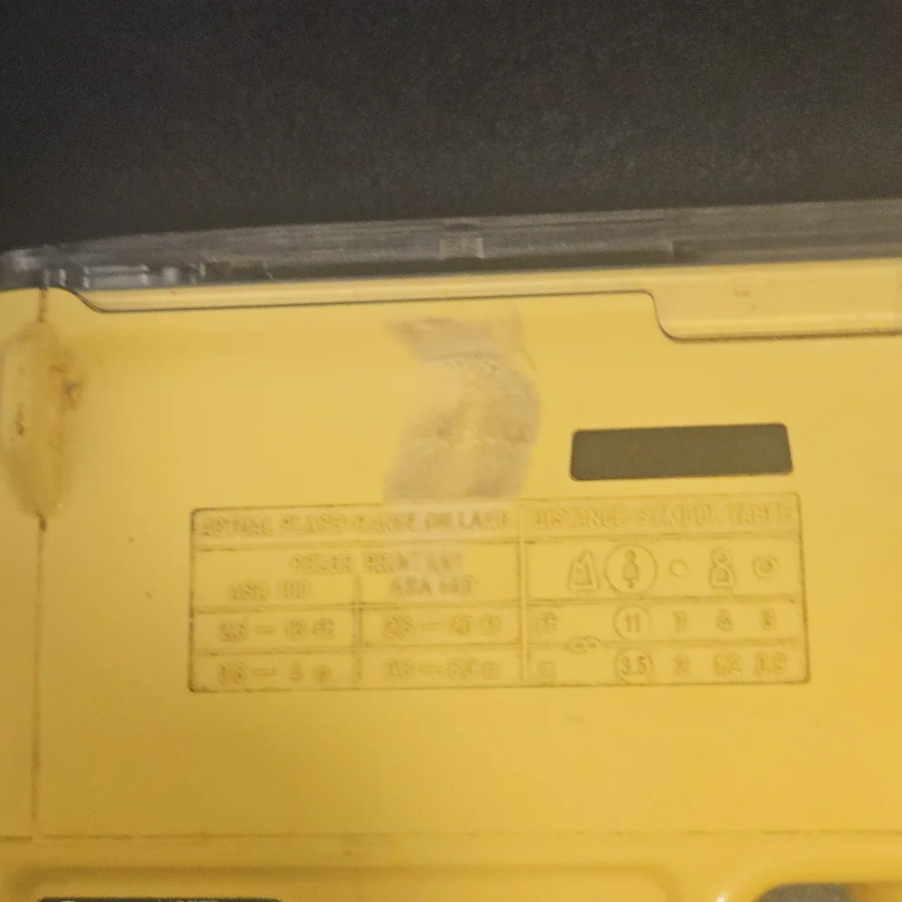 Minolta Yellow Vintage Weatherproof Camera